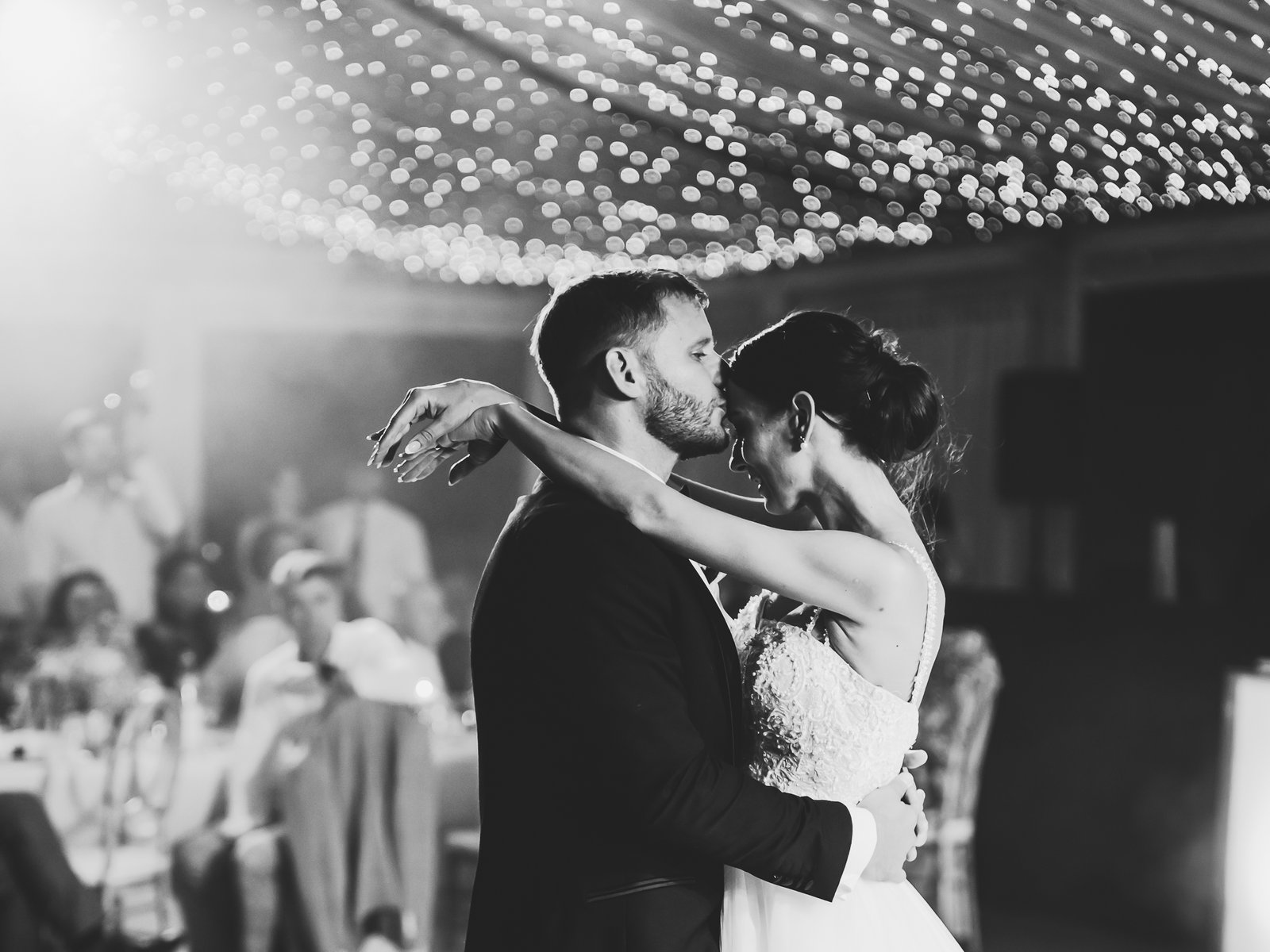 Sentio Wedding Couple Black and White